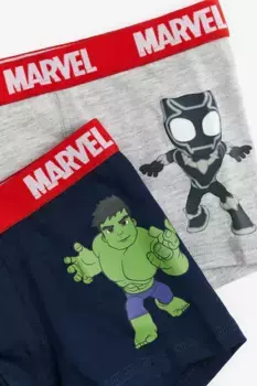 Упаковка из 5 боксеров H&M, синий