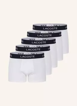 Упаковка из 5 боксеров. Lacoste, белый