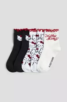 Упаковка из 5 чулок H&M, белый