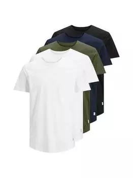 Упаковка из 5 футболок Jack & Jones, мультиколор