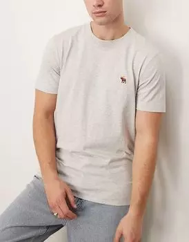 Упаковка из 5 футболок с логотипом icon в черном/сером/синем/белом цветах Abercrombie & Fitch