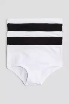 Упаковка из 5 хлопковых трусиков-хипстеров H&M, мультиколор