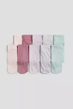 Упаковка из 5 колготок H&M, розовый