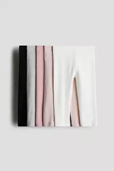 Упаковка из 5 леггинсов длиной 3/4 H&M, мультиколор