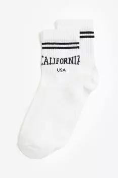 Упаковка из 5 носков H&M, белый