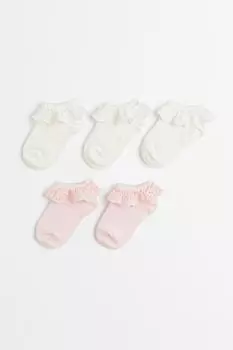 Упаковка из 5 носков-кроссовок H&M