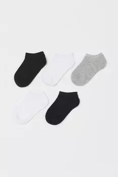Упаковка из 5 носков-кроссовок H&M