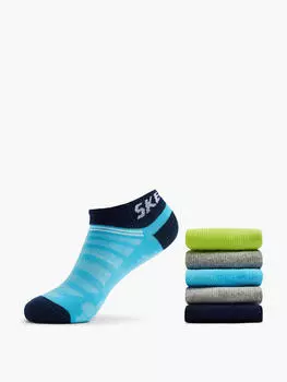 Упаковка из 5 носков. Skechers, синий