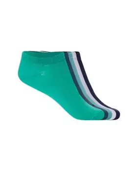 Упаковка из 5 пар женских носков из простого хлопка Punto Blanco, многоцветный