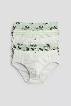 Упаковка из 5 печатных трусов H&M, мультиколор