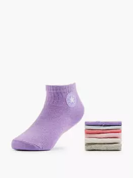 Упаковка из 6 носков из АБС-пластика. Converse, розовый