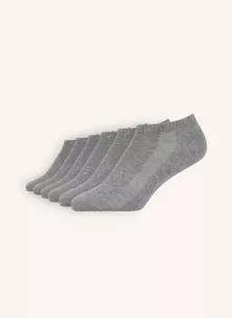 Упаковка из 6 носков-кроссовок SNOCKS, серый