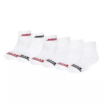 Упаковка из 6 пар детских носков JHB Legend Jordan, белый
