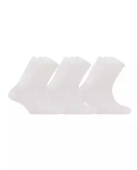 Упаковка из 9 пар мужских белых хлопковых носков Punto Blanco, белый