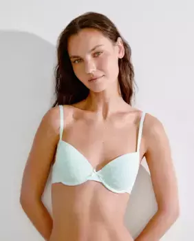 Упаковка из двух бюстгальтеров с цветочным узором Easy Wear, светло-зеленый