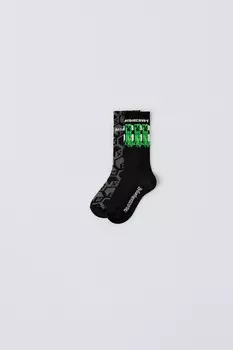 Упаковка из двух носков minecraft mojang ab. ZARA, черный