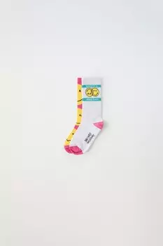 Упаковка из двух пар носков smileyworld ZARA, фуксия
