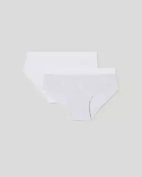 Упаковка из двух женских трусиков Cotton Juice, мультиколор