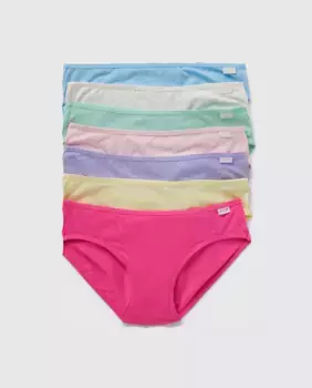 Упаковка из семи разноцветных трусиков Gap, мультиколор