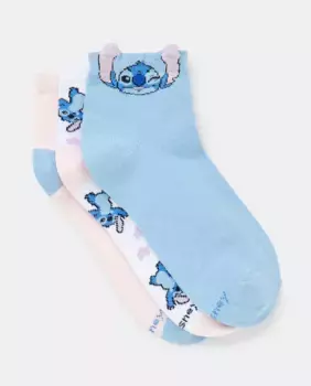 Упаковка из трех носков для девочек Cotton Juice, мультиколор