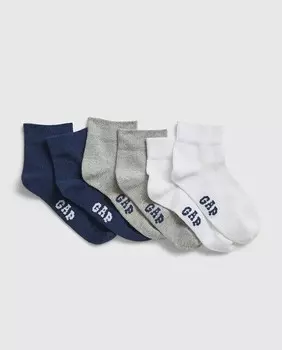 Упаковка из трех пар детских носков Gap, мультиколор