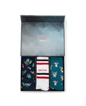 Упаковка из трех спортивных носков Gremlins Jimmy Lion, многоцветный