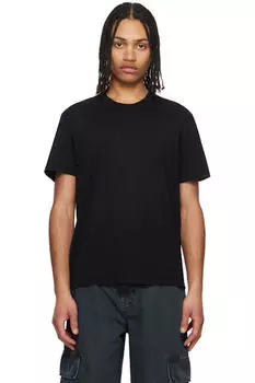 Упаковка из трех стандартных классических черных футболок Les Tien