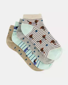 Упаковка в упаковке 4 женских носка Easy Wear, чёрный