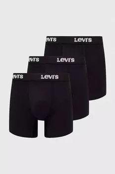 Упаковки боксеров Levi's, черный