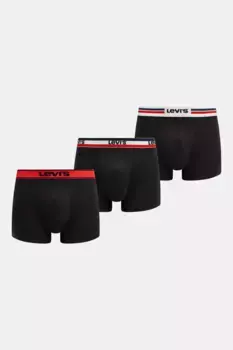 Упаковки боксеров Levi's, черный
