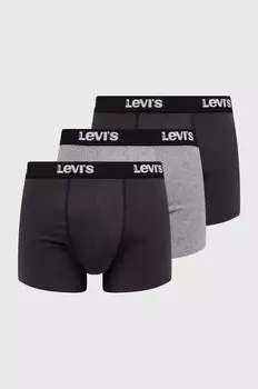 Упаковки боксеров Levi's, серый