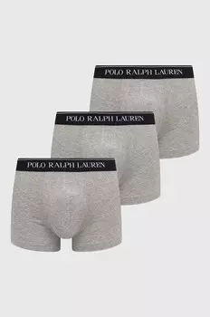 Упаковки боксеров Polo Ralph Lauren, серый