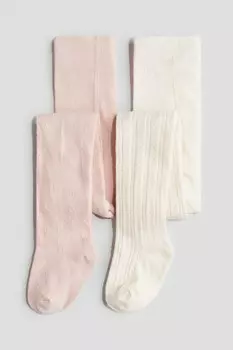Упаковки колготок тонкой вязки H&M, бежевый