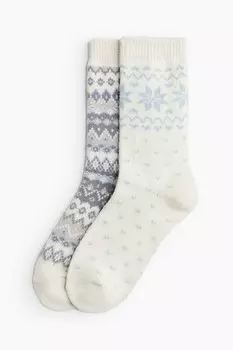 Упаковки носков H&M, бежевый