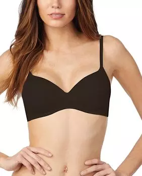 Уплотненный бюстгальтер Litewear без косточек DKNY, черный