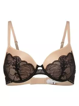 Уплотненный бюстгальтер на косточках Chantelle, черный