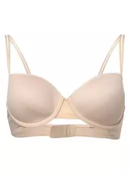 Уплотненный бюстгальтер на косточках Naturana, бежевый