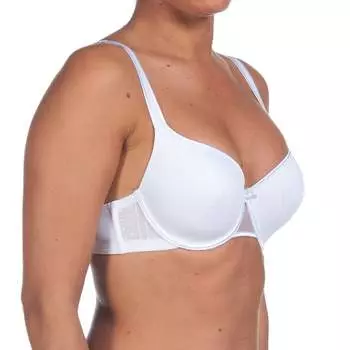 Уплотненный бюстгальтер на косточках Nicole Selene, белый