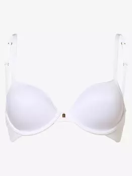 Уплотненный бюстгальтер на косточках Triumph, белый