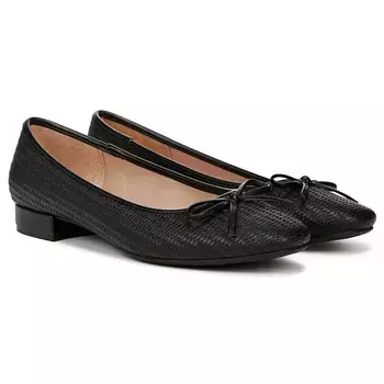 Ура, сотканная на плоской подошве Lifestride, черный