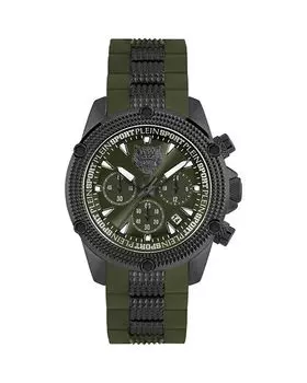 Ураганный хронограф, 44 мм PHILIPP PLEIN, цвет Green