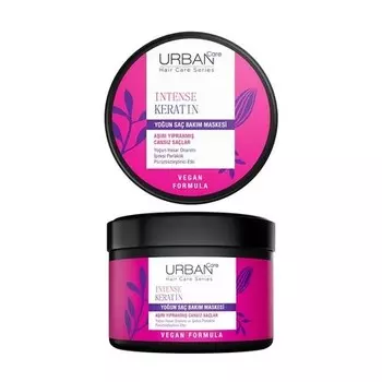 URBAN Care Intense Кератиновая маска для интенсивного ухода за сильно поврежденными волосами 230 мл - веганская