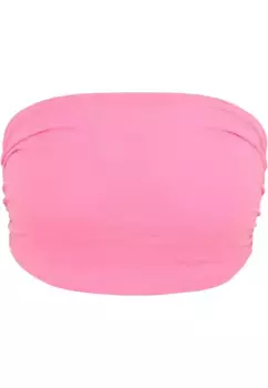 URBAN CLASSICS Бюстгальтер без косточек " Urban Classics Ladies Neon Bandeau Top", розовый