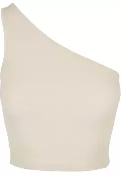 URBAN CLASSICS Muscle Shirt "Женский укороченный асимметричный топ Urban Classics", цвет Softseagrass