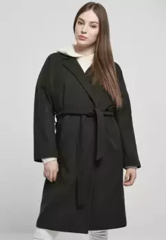 URBAN CLASSICS Парка " Urban Classics Women's Ladies Oversized Classic Coat" (1 шт.), без капюшона, черный