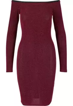 URBAN CLASSICS Платье-рубашка " Urban Classics Women" (1 шт.), цвет Burgundy