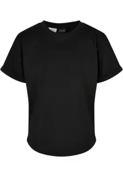 URBAN CLASSICS с длинными рукавами " Urban Classics, длинная футболка с отворотом для мужчин и мальчиков", черный