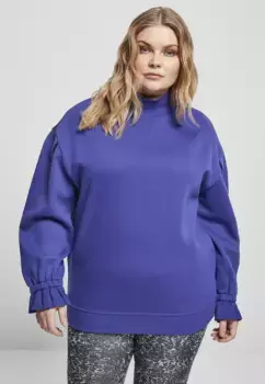 URBAN CLASSICS Свитер " Urban Classics Ladies Ladies Водолазка Crew", фиолетовый