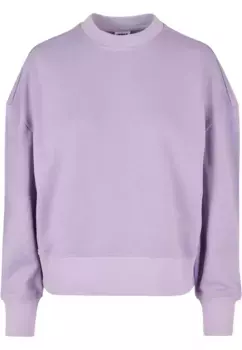 URBAN CLASSICS Свитер "URBAN Classics Ladies Ladies Oversized Terry Crewneck", цвет Lilac