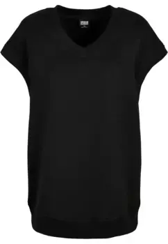 URBAN CLASSICS Свитер "URBAN Classics Ladies Женская спортивная рубашка оверсайз", черный